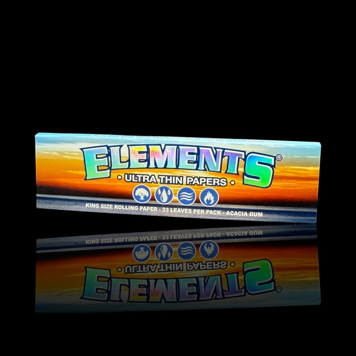Librillo de papel de arroz Elements King Size