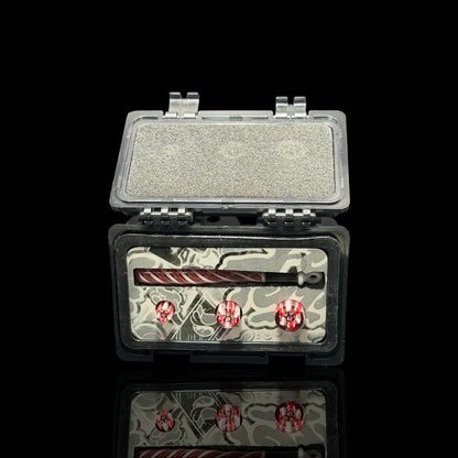KIT 3 GLASS TIPS + BAT + CASE