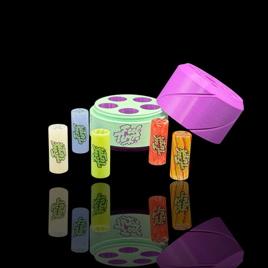 PACK 5 FILTROS 12MM + PORTAFILTROS