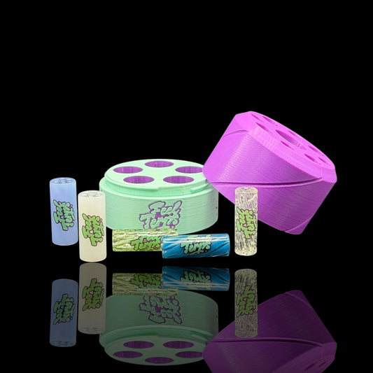 PACK 5 FILTROS MIXTO (10MM Y 12MM) + PORTAFILTROS