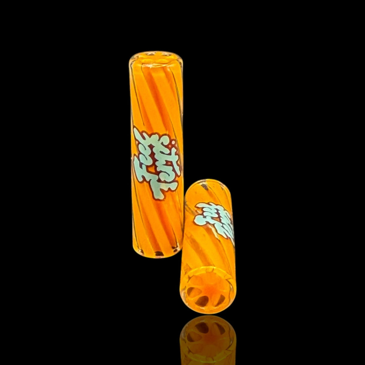 Filtro de cristal de borosilicato Orange Twister