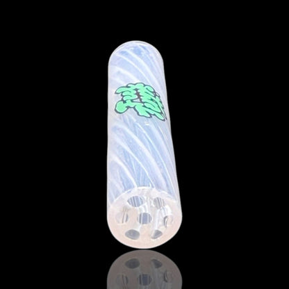 Clear Jade Pink 60 mm: glass tip de borosilicato reutilizable