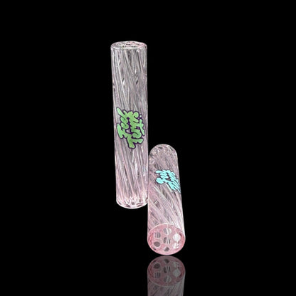 Filtro de cristal de borosilicato Clear Pink 60 mm