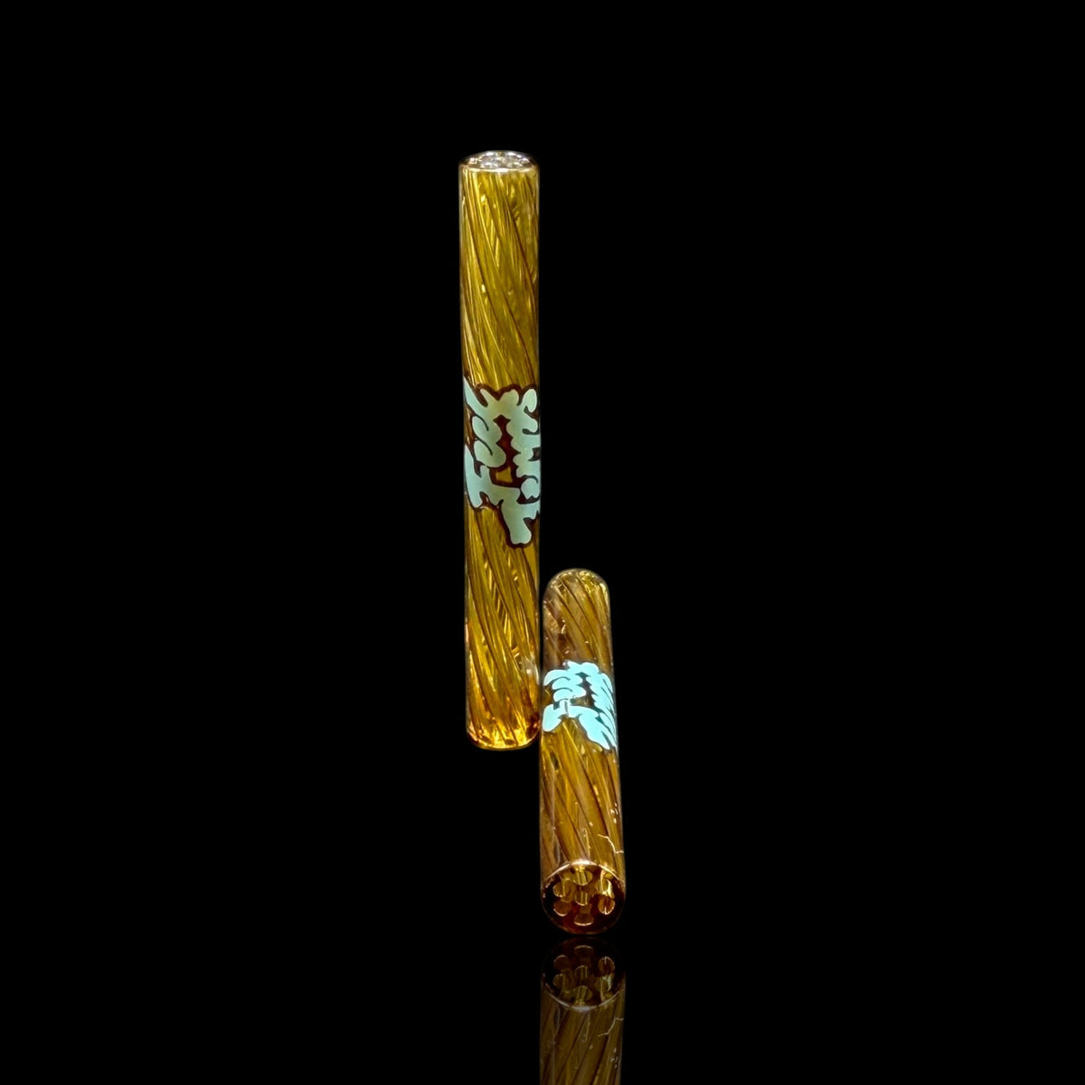 Clear Gold: glass tip de borosilicato reutilizable