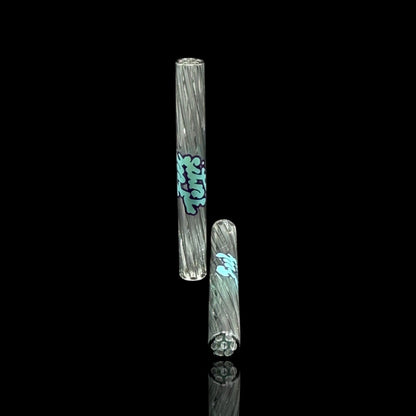 Clear Black: glass tip de borosilicato reutilizable