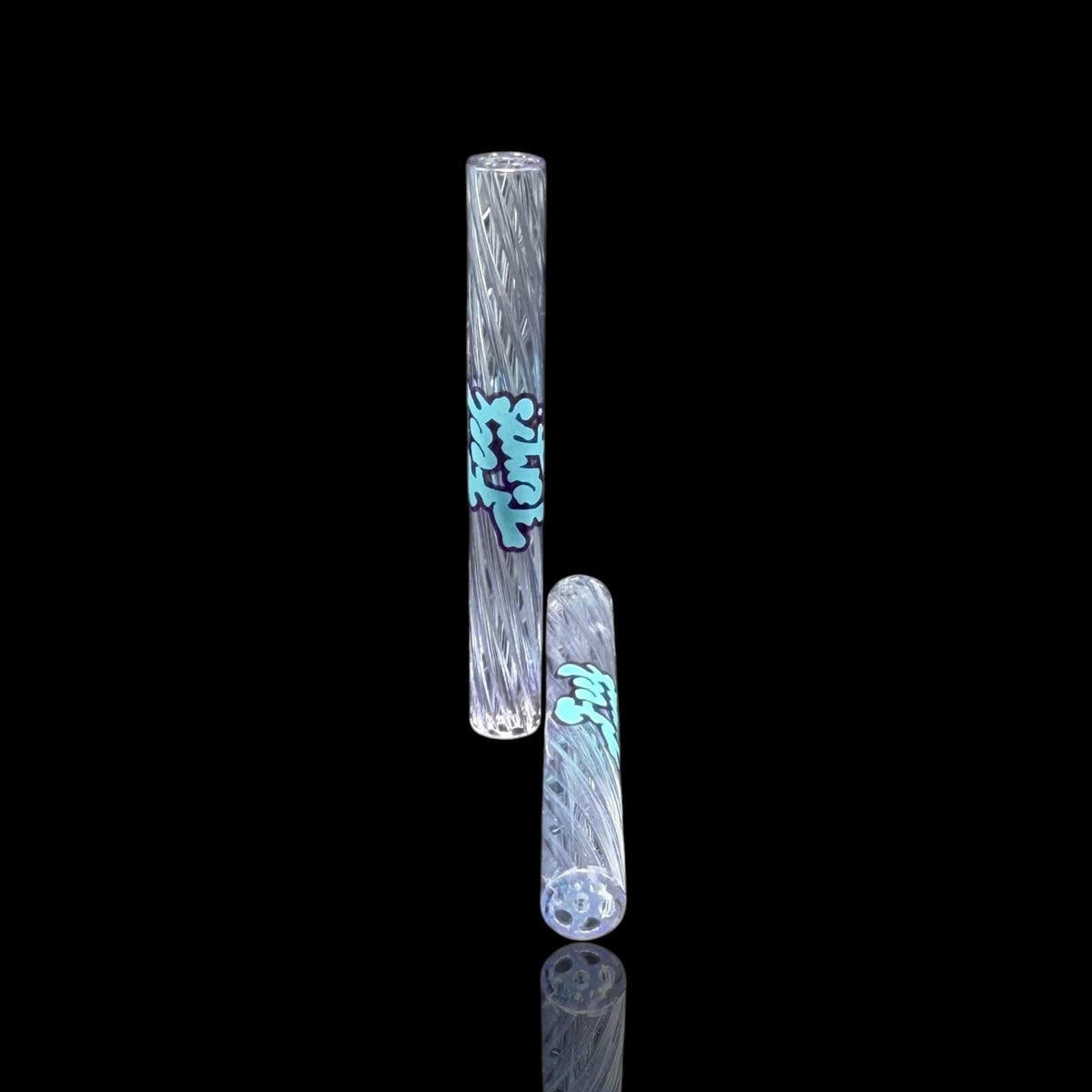Clear Purple: glass tip de borosilicato reutilizable