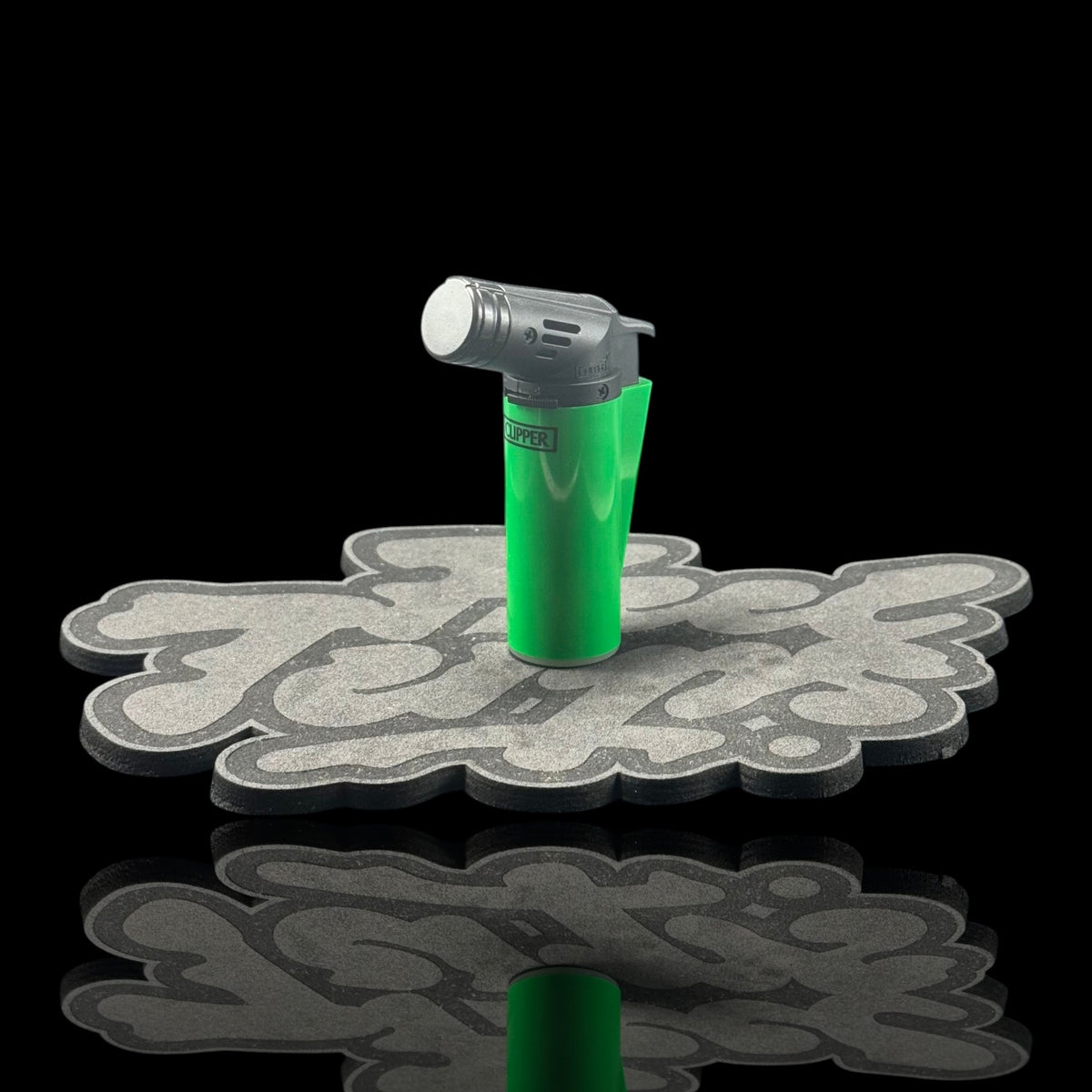 Mechero Clipper Soplete Verde