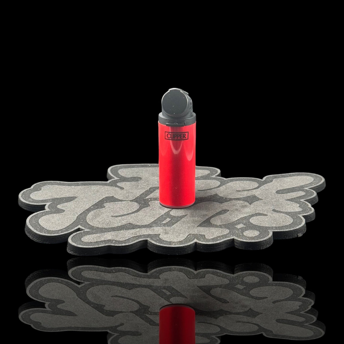 Mechero Clipper Soplete Rojo