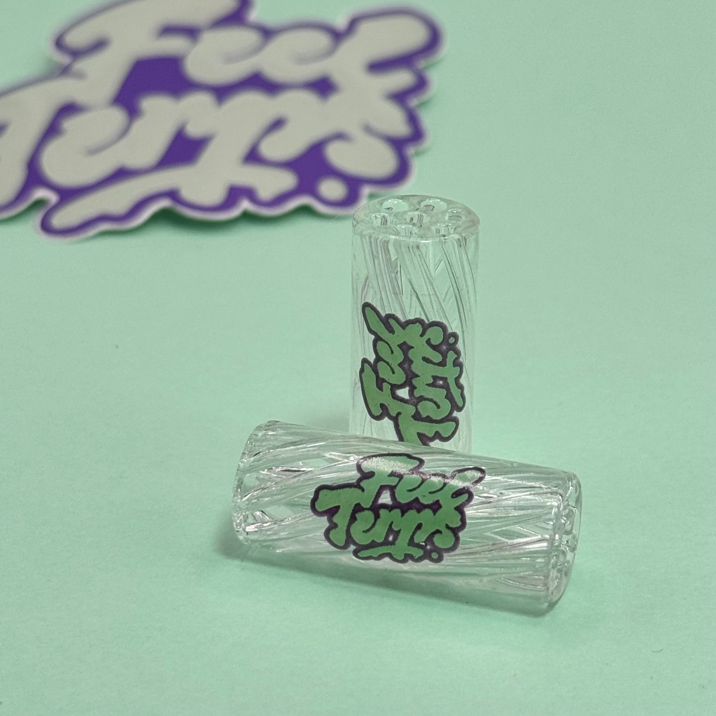 CLEAR UV PINK EFECT