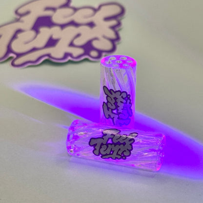 CLEAR UV PINK EFECT