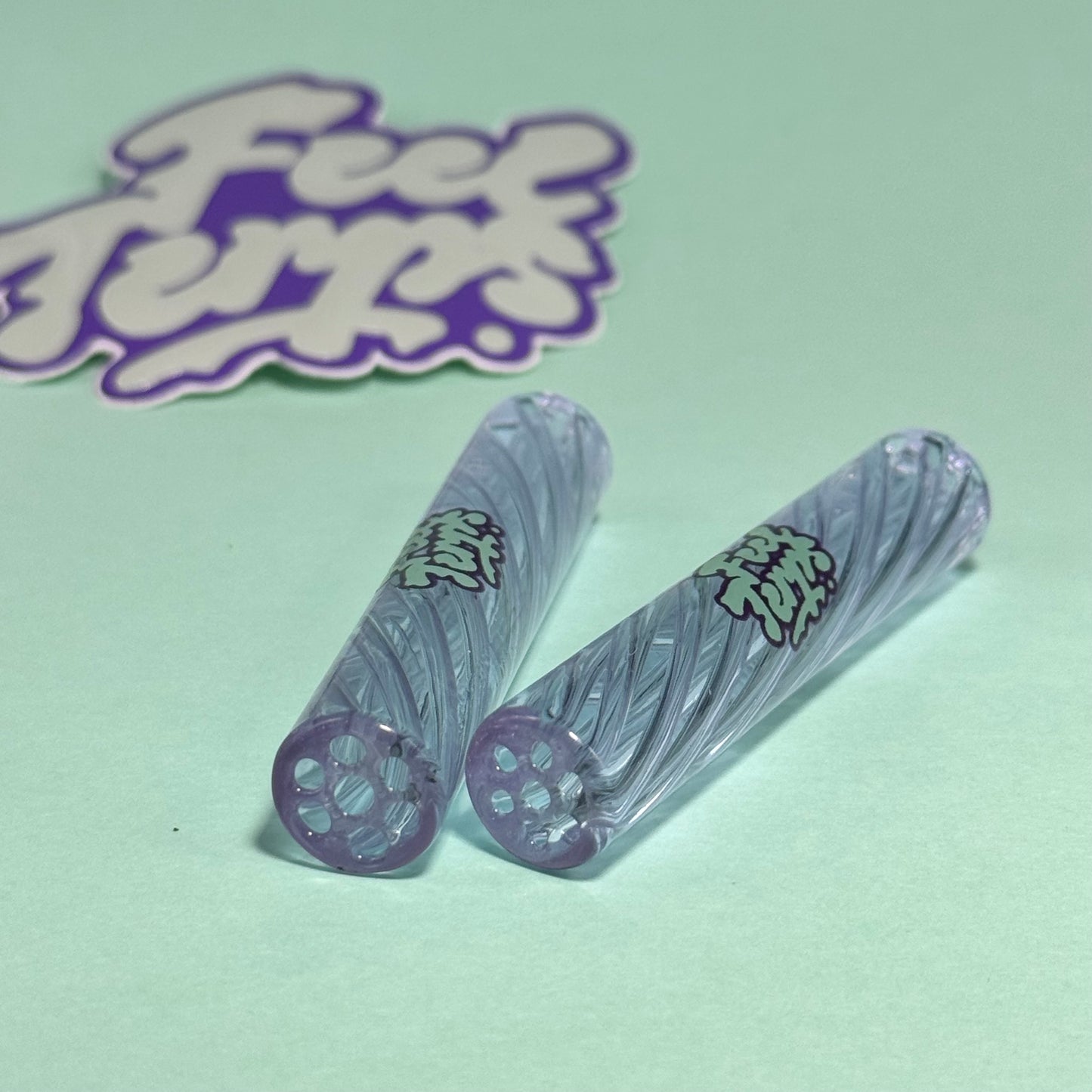 CLEAR PURPLE 60MM
